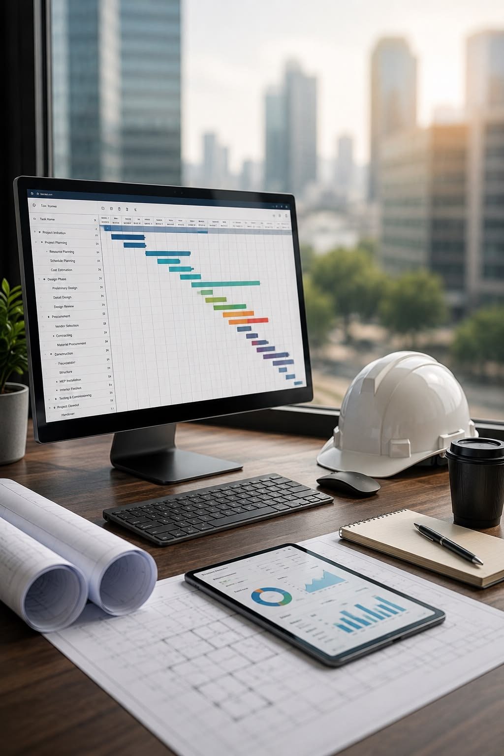 Terminplanung und Controlling am Arbeitsplatz